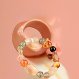 Natural Crystal Seven Chakra Multi-Gemstone Bracelet | Handmade Energy Stone Jewelry for Women